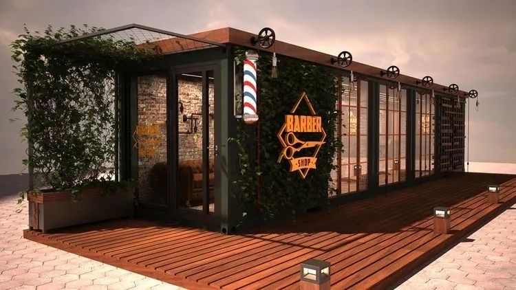 CONTAINER BARB SHOP - SUA BARBEARIA COMEÇA AQUI - Foto 3