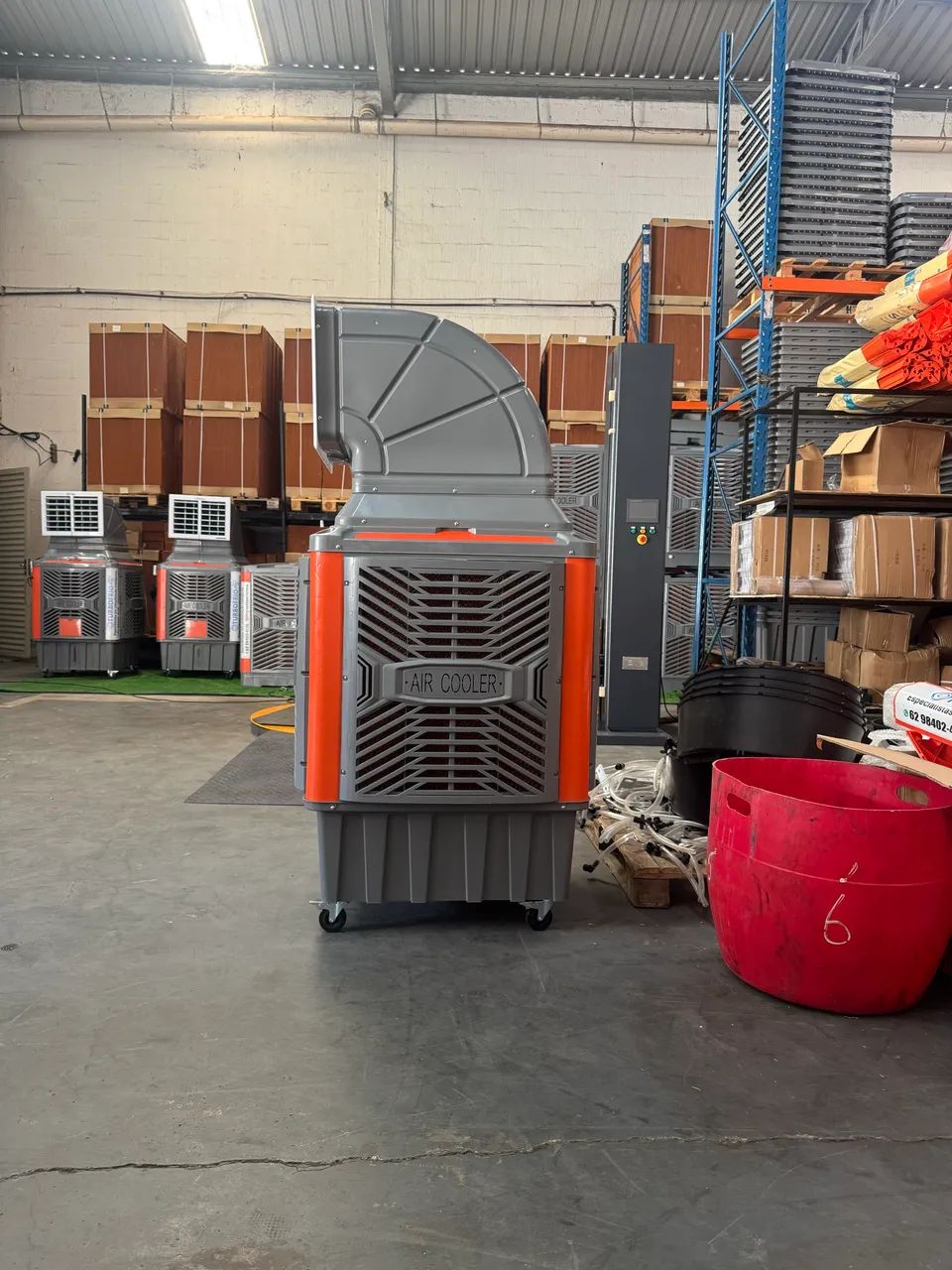 Climatizador industrial portátil 