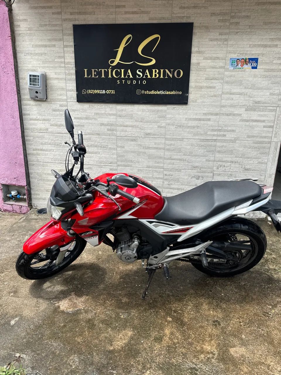 Cb Twister 250F 2017 Vermelha  - Foto 4