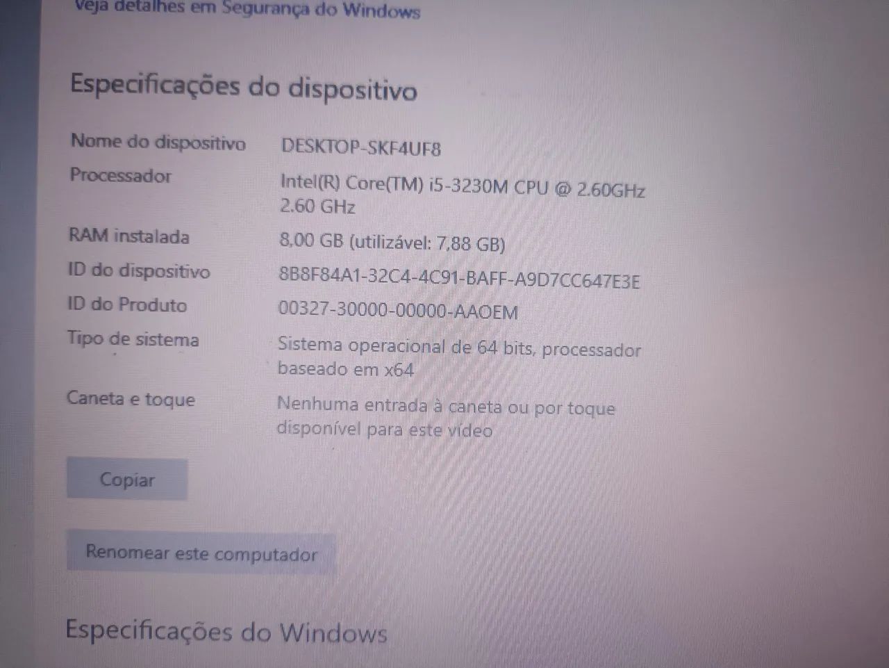 Notebook Samsung | i5 | 8gb RAM | 256gb SSD | - Foto 5