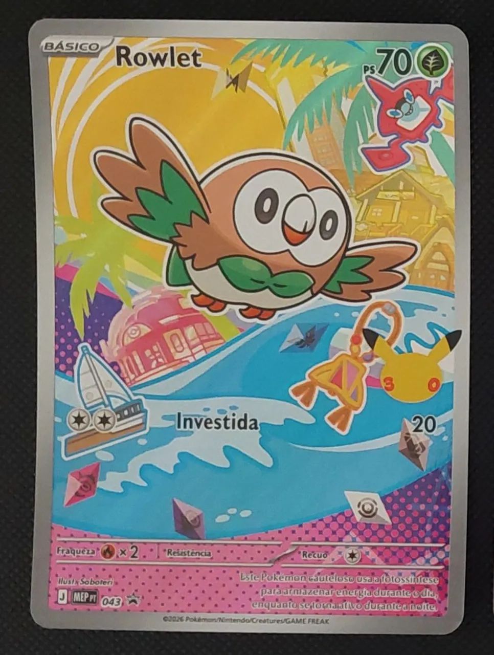Cards Pokémon - Trio Inicial de Alola - Foto 2
