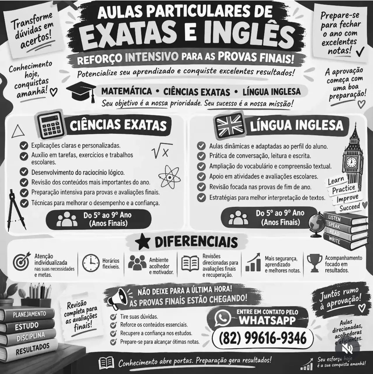DIFICULDADE NOS ESTUDOS 