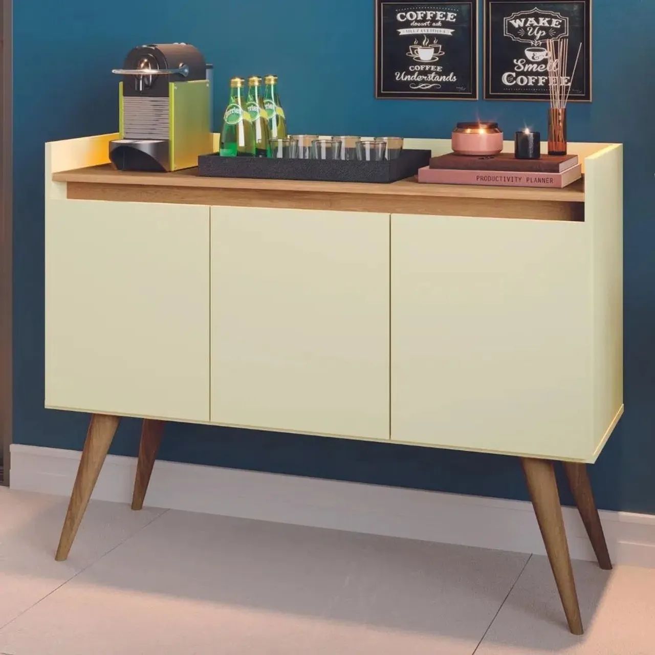 Buffet Gold 3 Portas NOVO