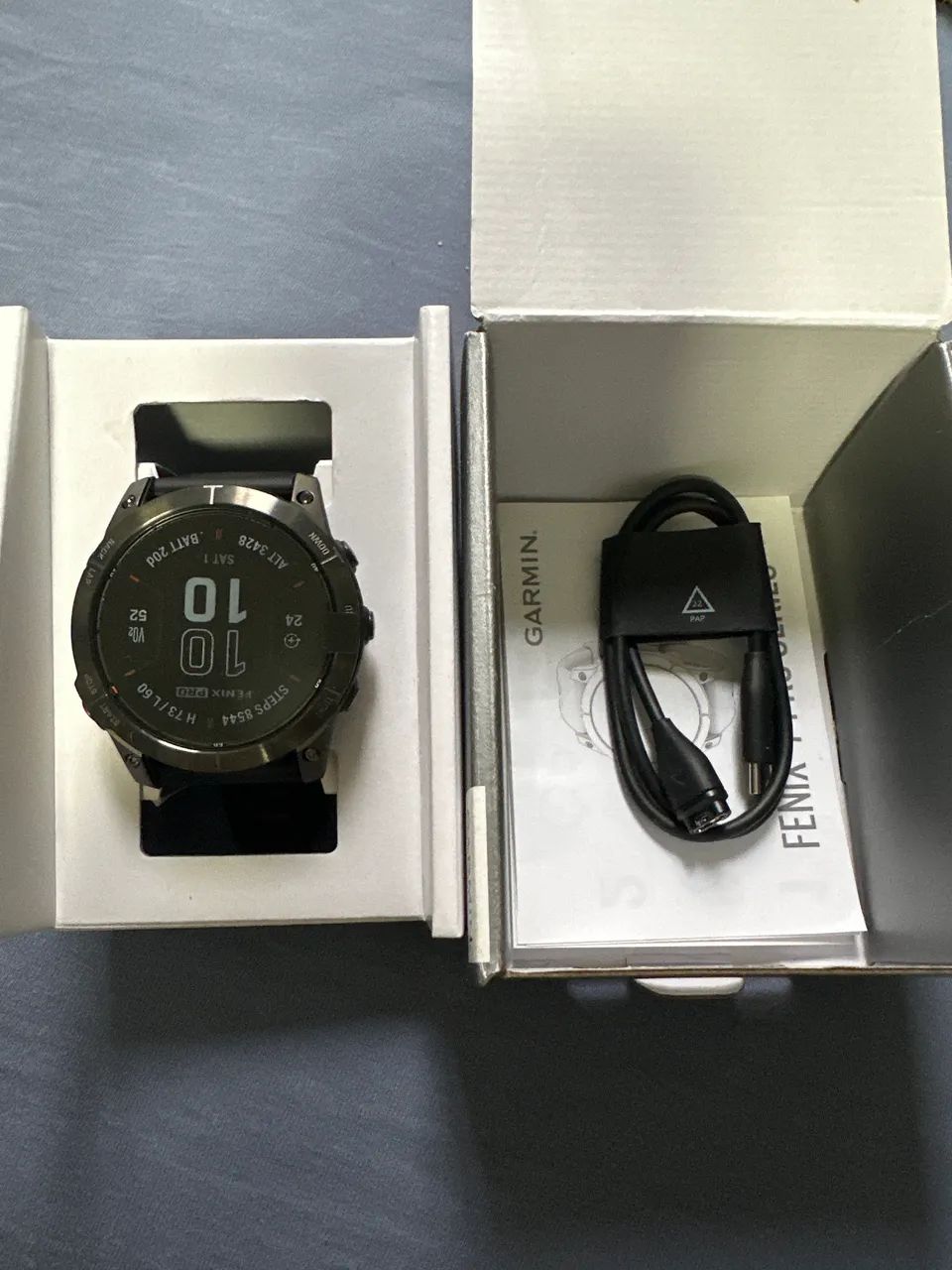 Relógio Garmin Fenix 7x Pro Solar - Foto 3