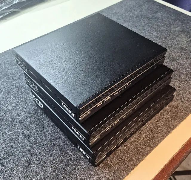  Lote com 3 Mini PCs DATEN i3 8ª geração | 8 GB RAM | SSD 240 GB