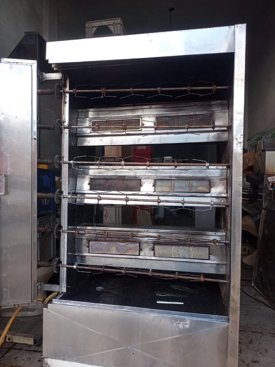 Vende máquina de assar frango 