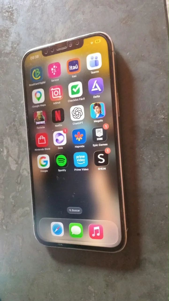 IPHONE 12 PRO MAX 128GB TROCO EM ANDROIDE 