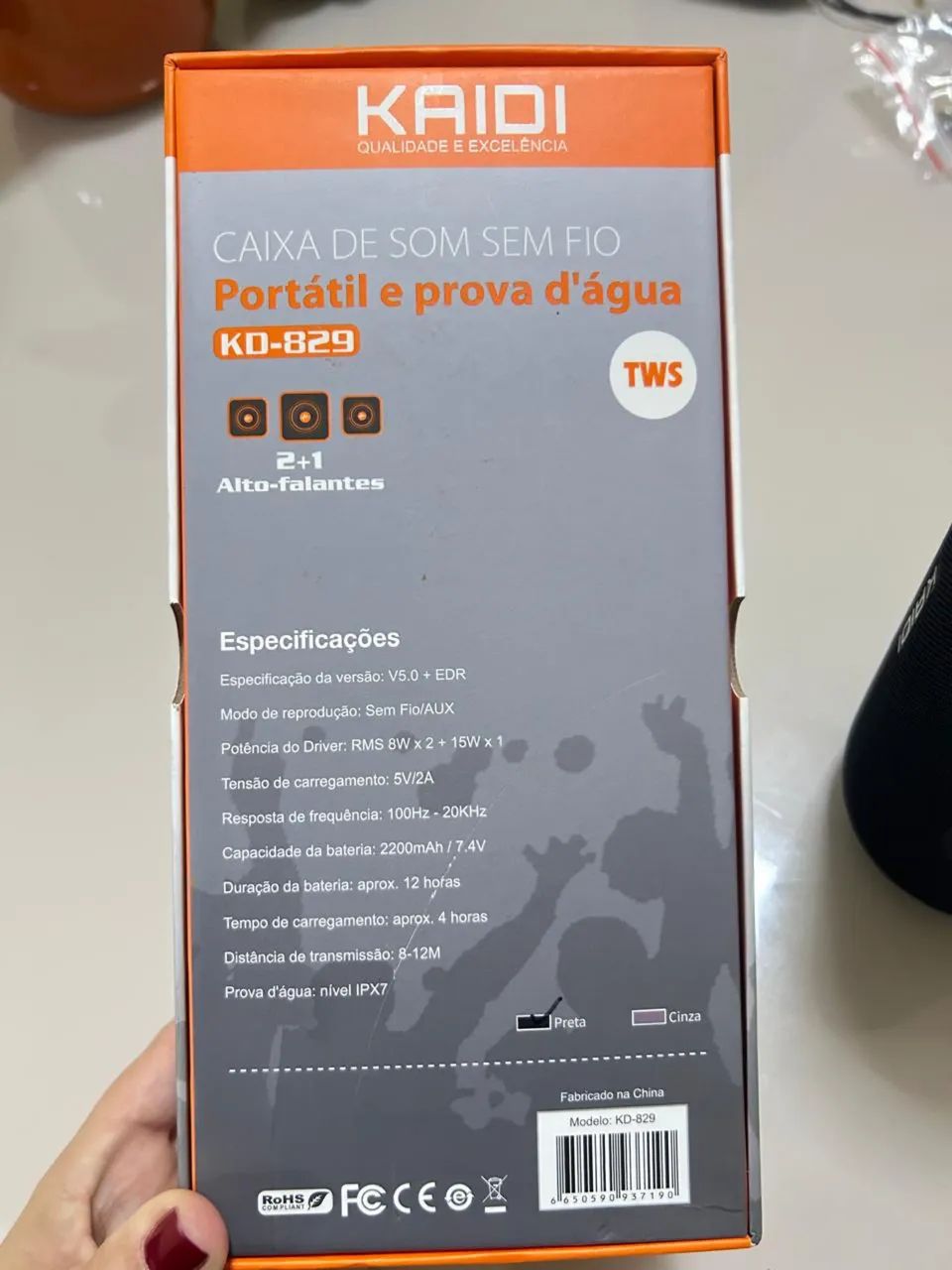 Caixa de som bluetooth  - Foto 3