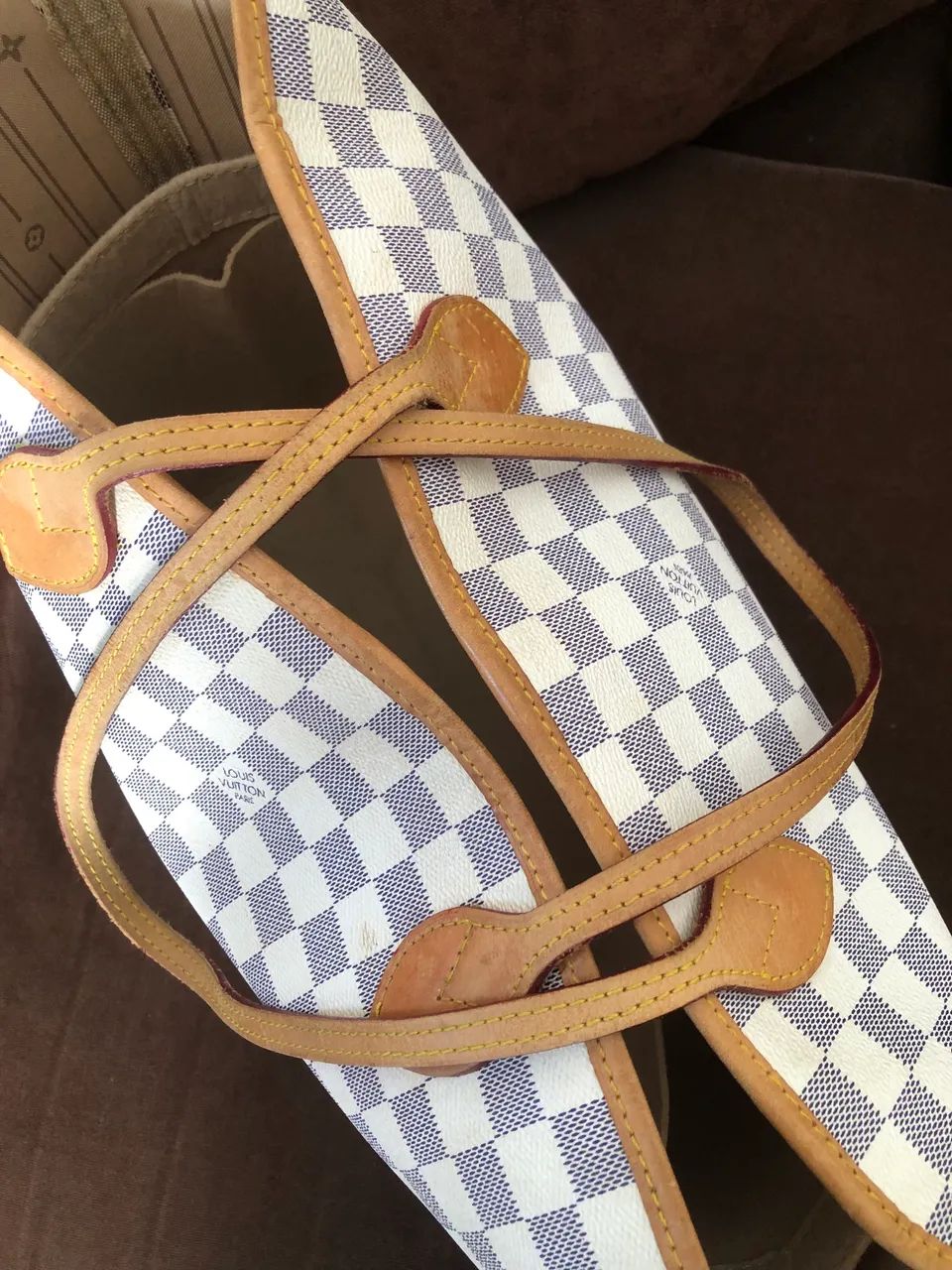 Bolsa Neverfull Damier LV MM - Foto 2
