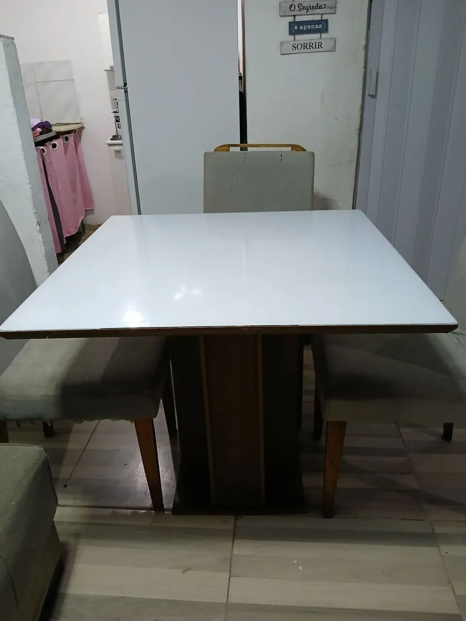Mesa De Jantar 4 Cadeiras 64962145764355122
