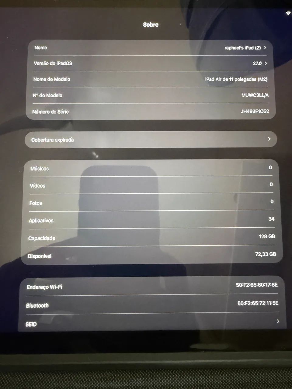 Ipad air M2 128GB