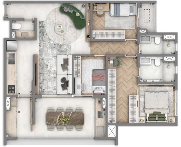 THE GRAND RESIDENCE BROOKLIN LIVING - Foto 13