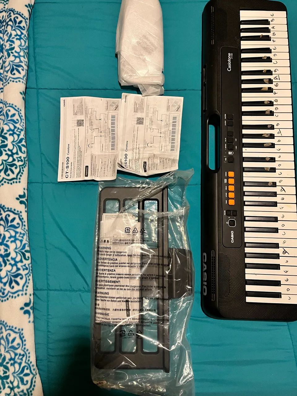 Teclado Casio Casiotone CT-S100