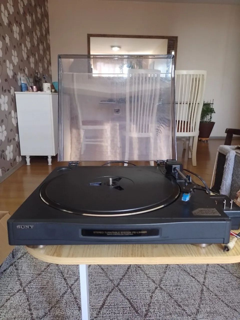 Toca Discos Sony PS-LX49BR (Turntable System) - Agulha Nova! - Foto 2