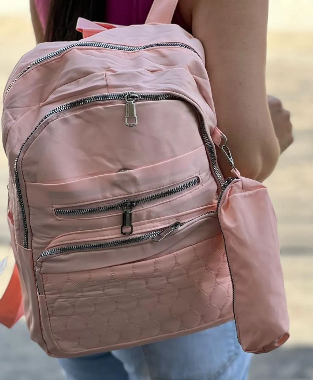 Mochila unissex reforçada  - Foto 4