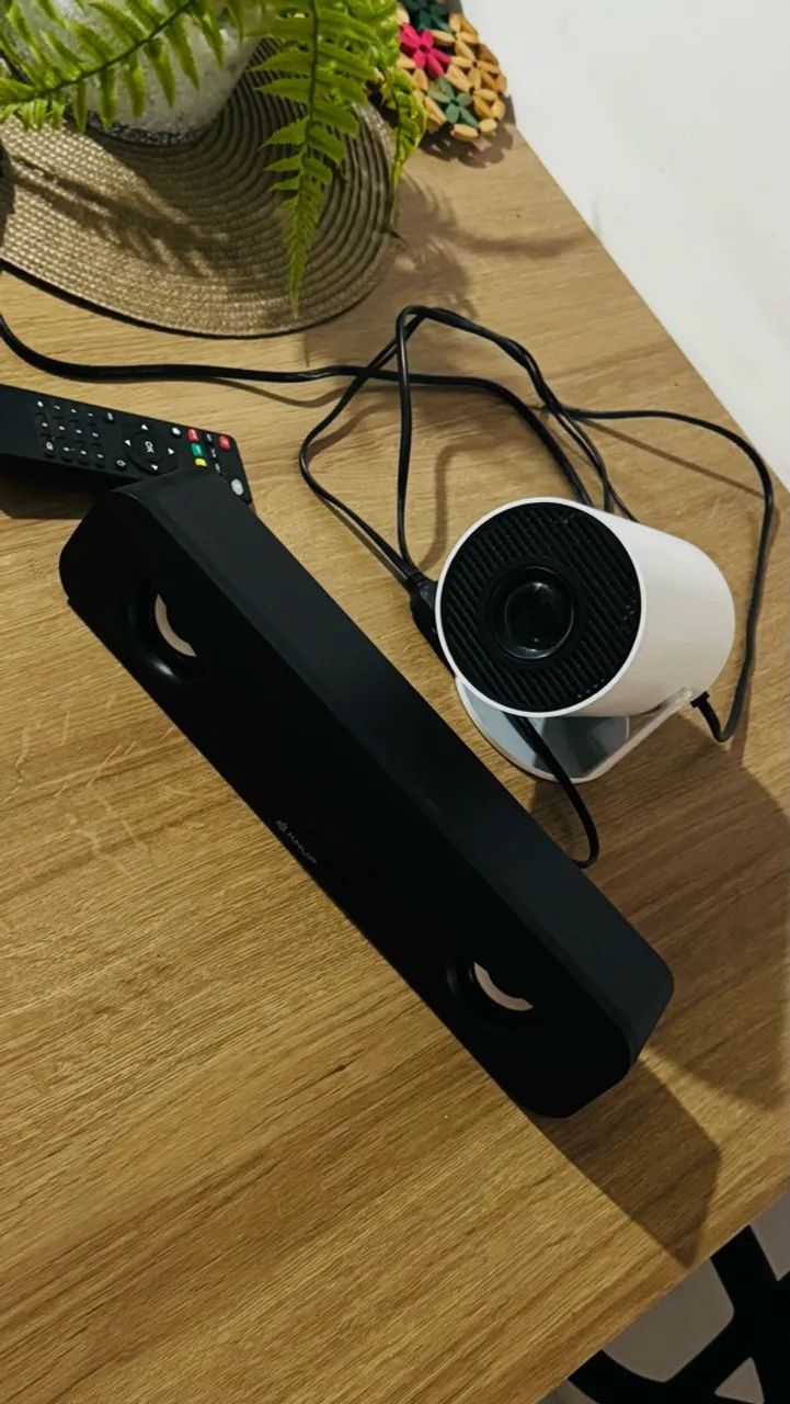 Projetor + Caixa de som multimídia  - Foto 4