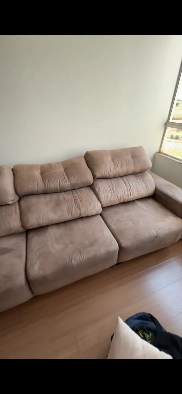 Vendo sofá reclinável e retrátil  - Foto 2