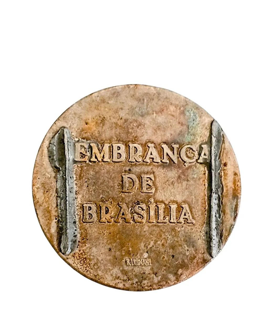 Medalha antiga de Brasilia - Foto 2