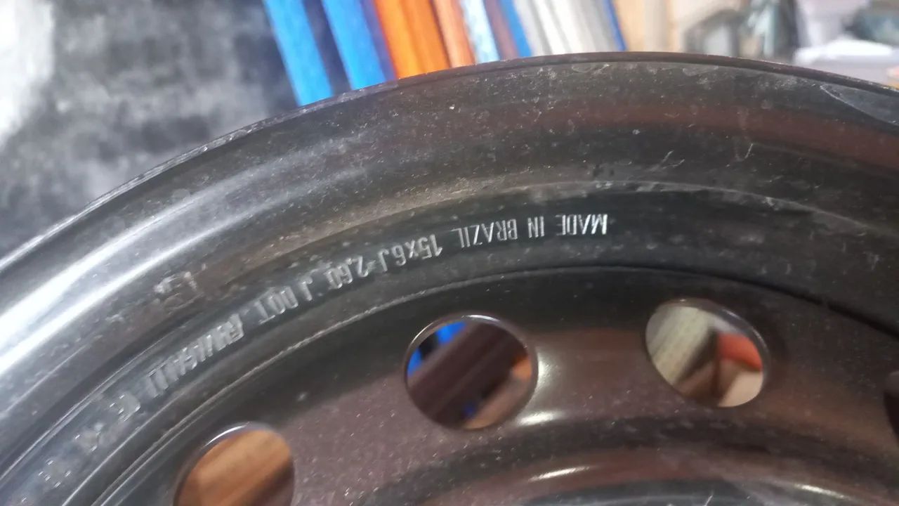 roda corolla etios toyota aro 15 5 furos nova - Foto 4