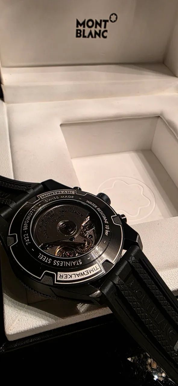 Relógio Montblanc TimeWalker Chronograph GMT Automatic 7422 - Foto 5