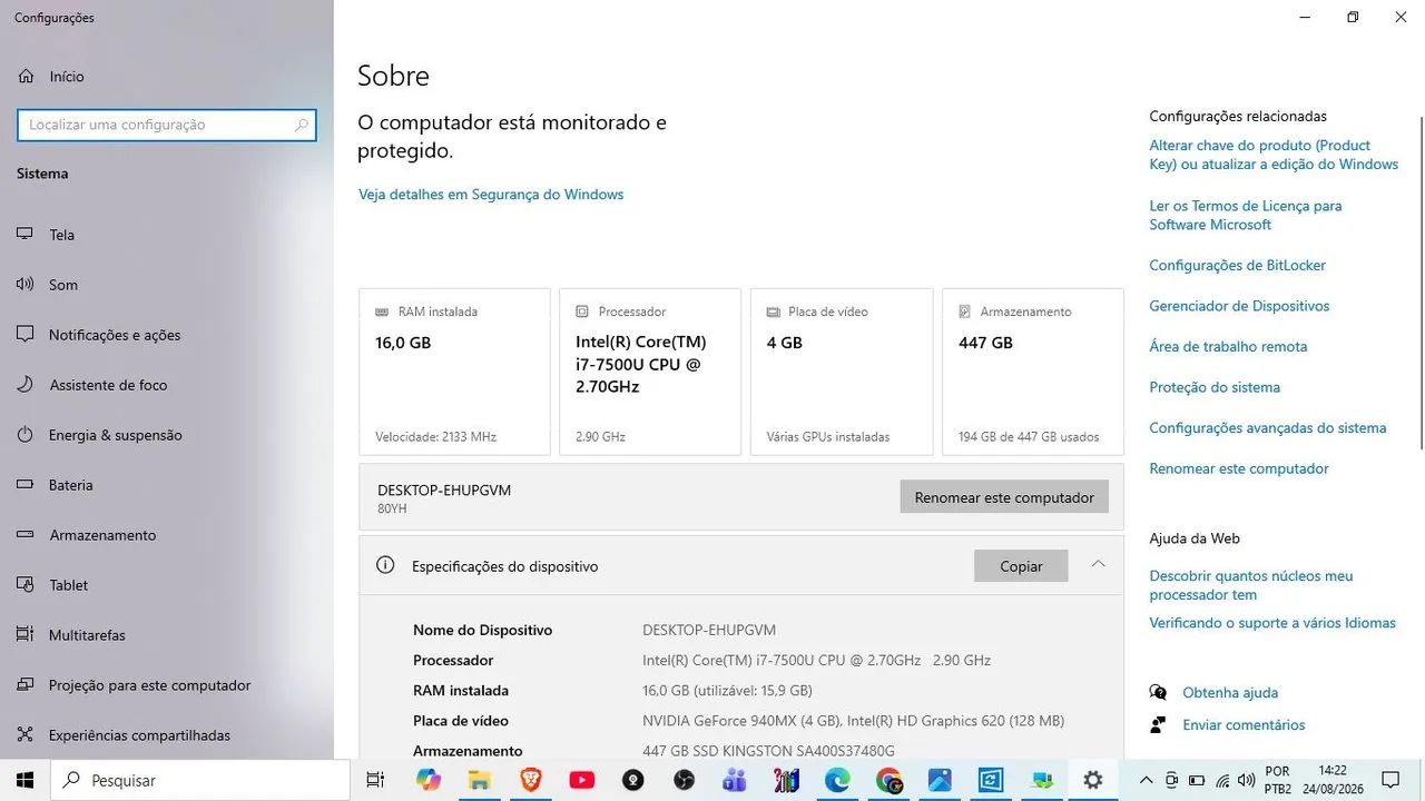 Notebook i7 URGENTE  - Foto 3