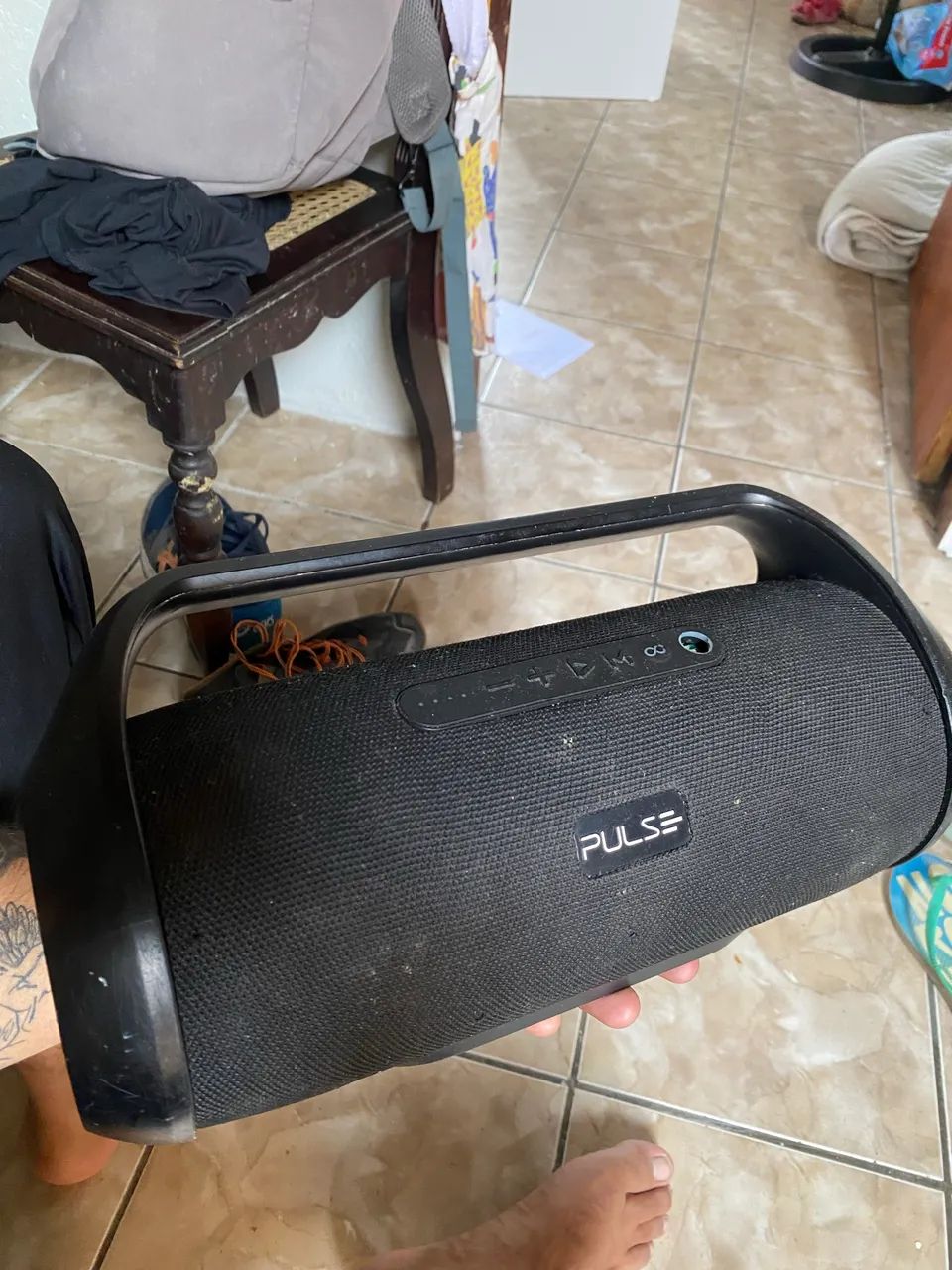 Caixa de som (conector quebrado) - Foto 2