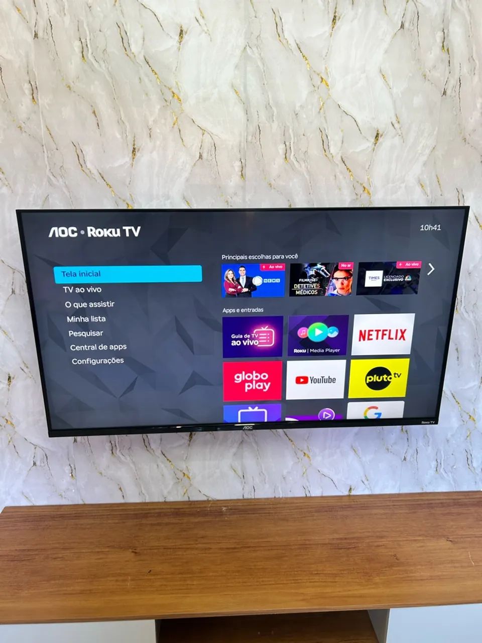 TV SMART AOC 32 POLEGADAS Roku   - Foto 3