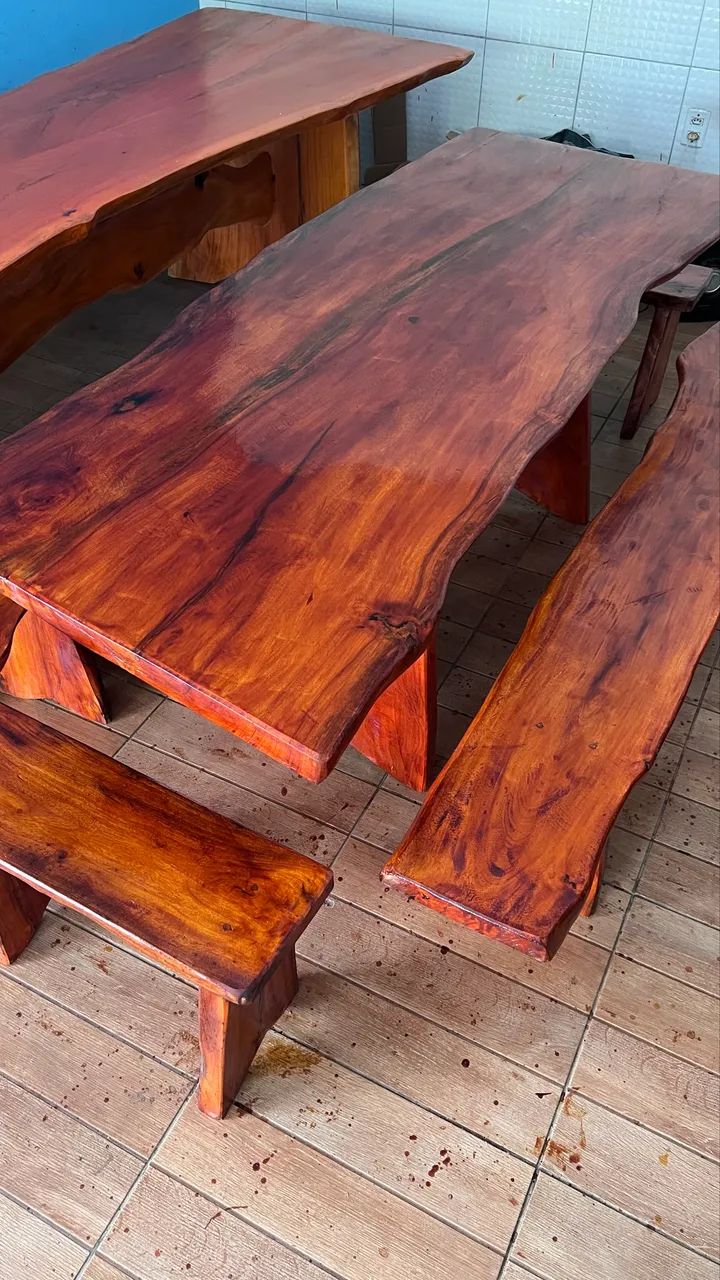 Mesa de 2m 100% jaqueira 