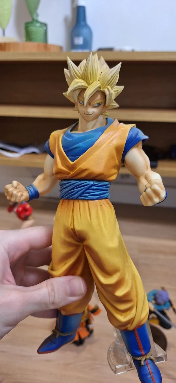 Goku vs Vegeta Dragon Ball Z - 22 cm - Hobbies e coleções - Lins