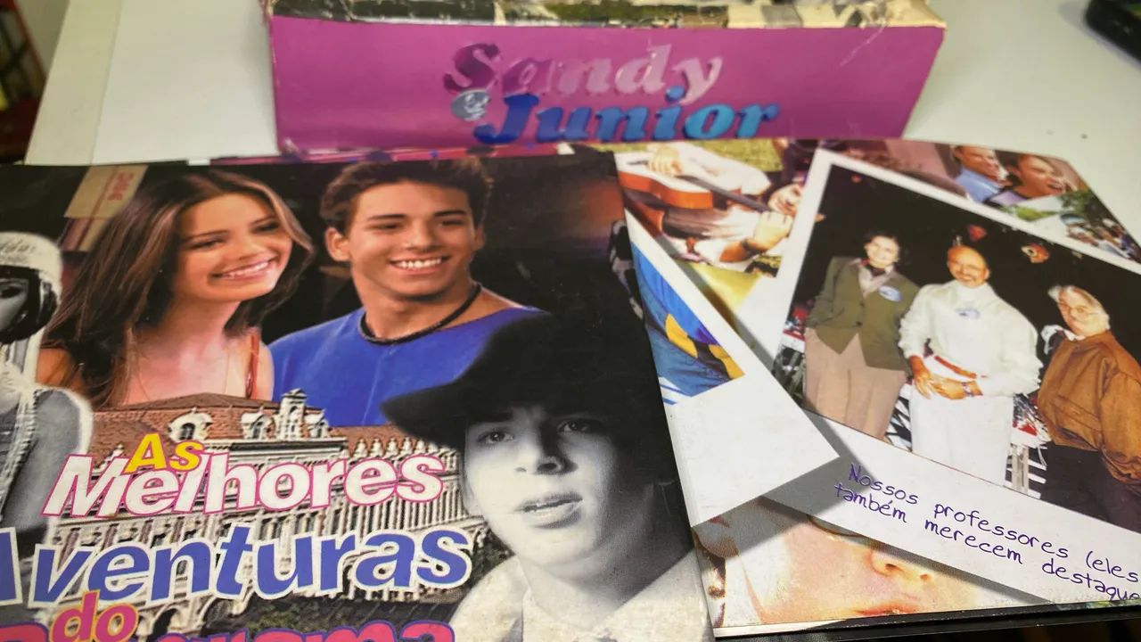 Sandy e Junior - As melhores aventuras VHS e livreto - Foto 2