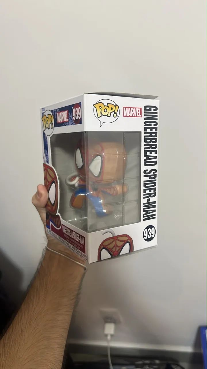 Funko Pop GINGERBREAD SPIDER MAN #939 MARVEL - Foto 5