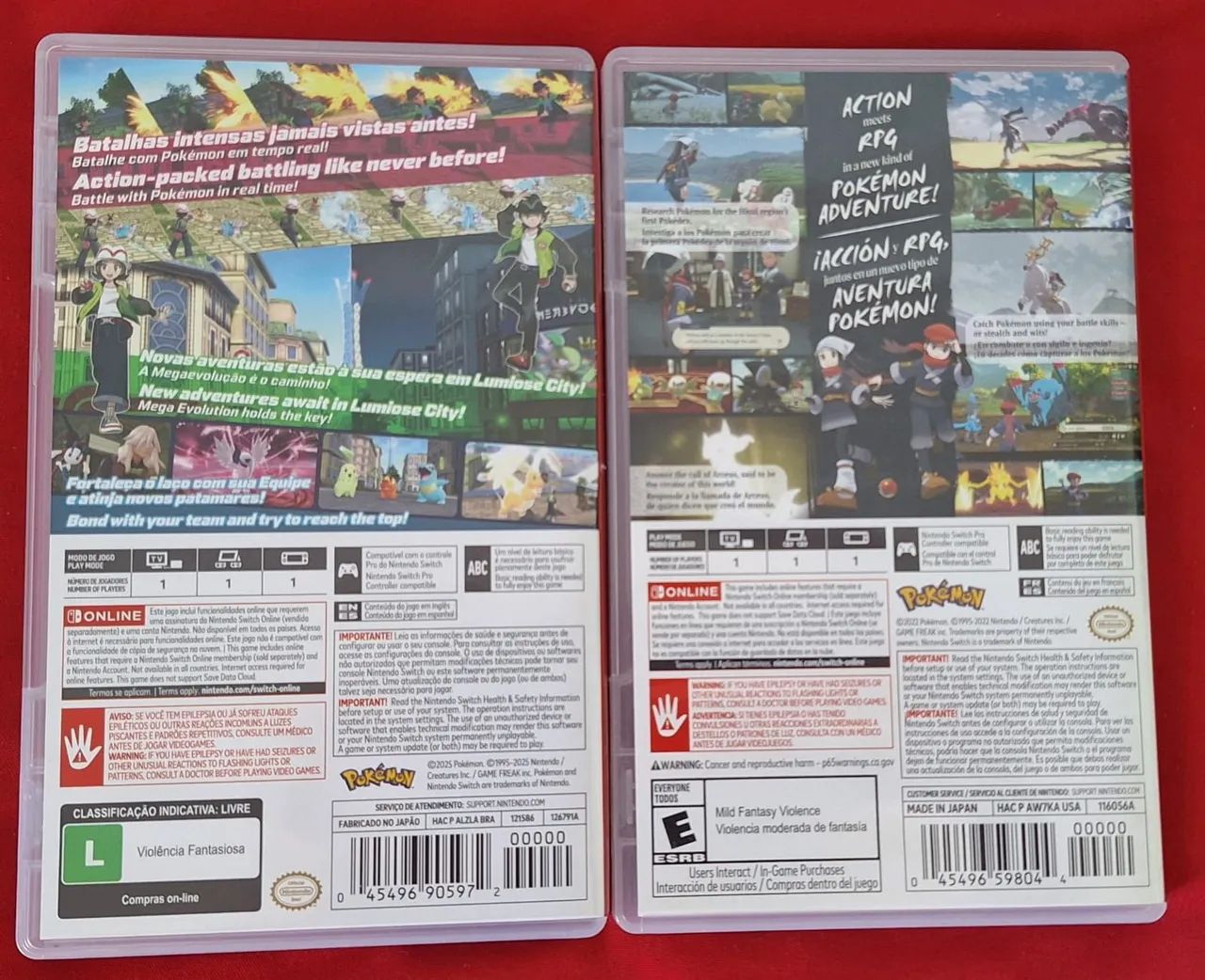 Bundle Pokémon Legends Arceus e Legends Z-A Nintendo Switch - Foto 2