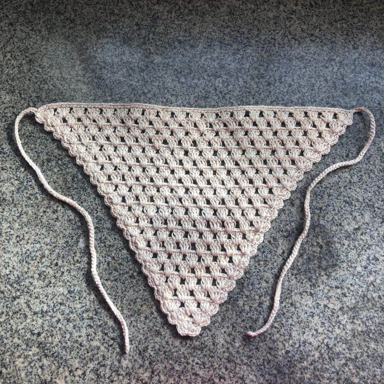 Bandana de crochê  - Foto 3