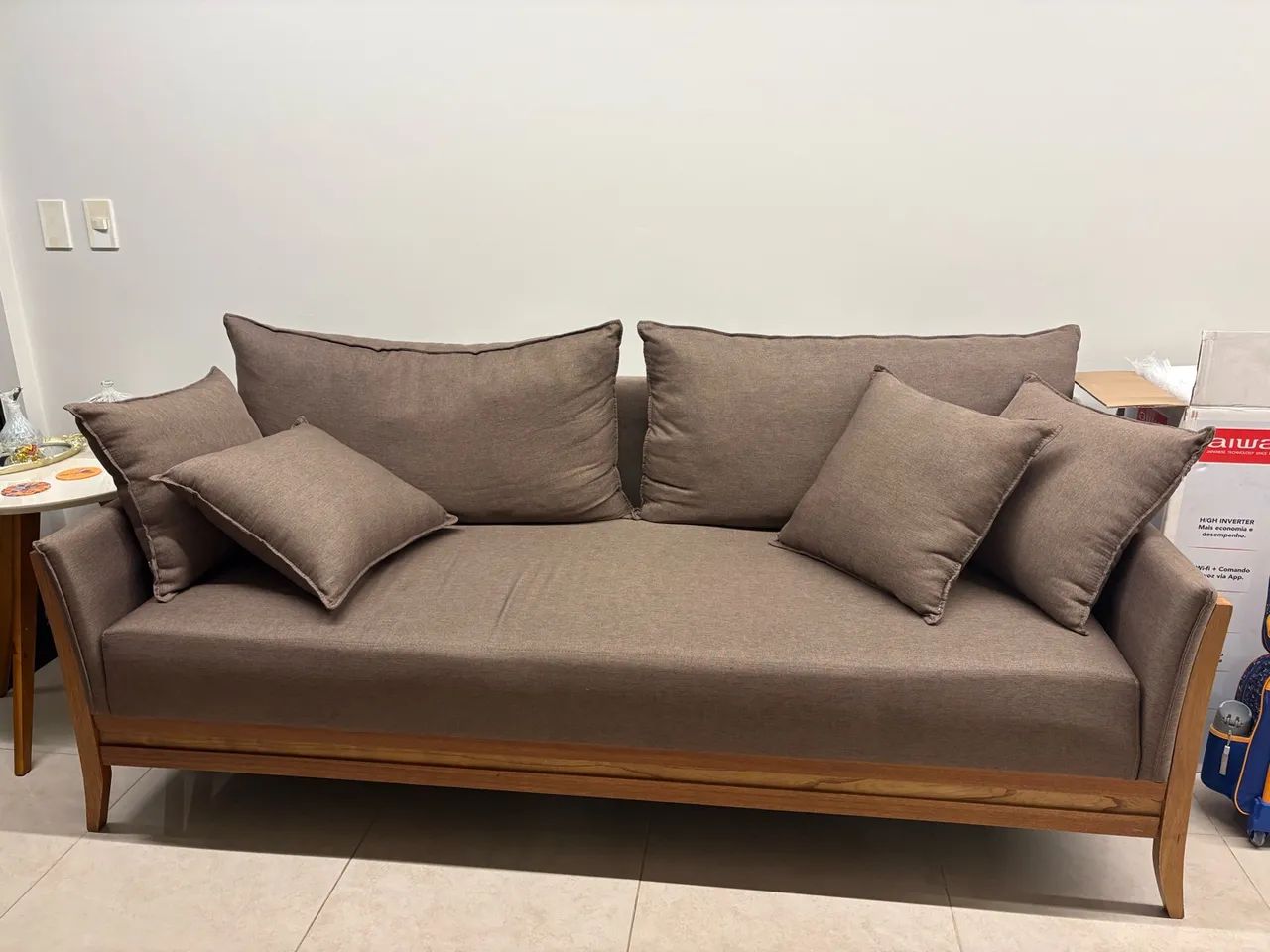 Vendo sofá em excelente estado  - Foto 3