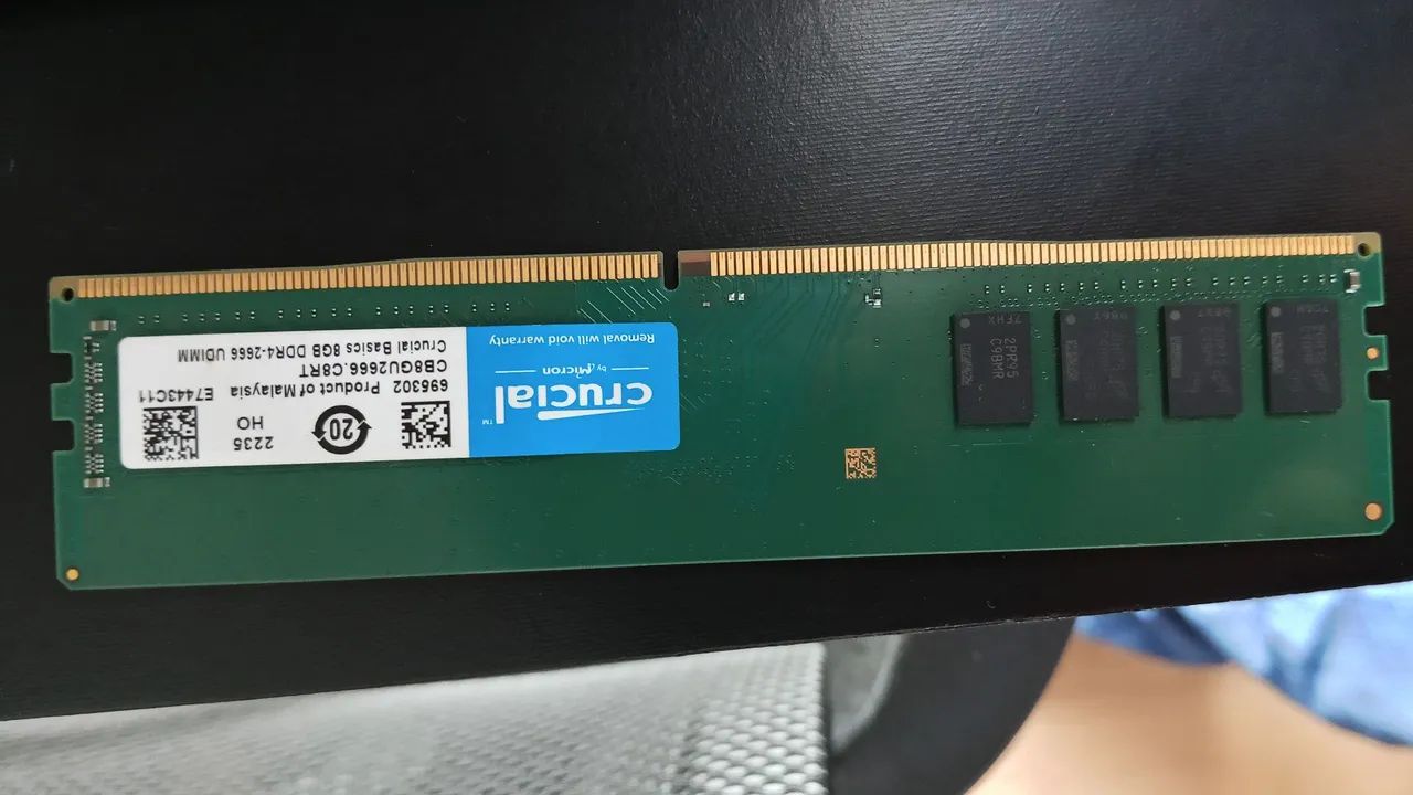 Memória RAM ddr4 2666 - Memória RAM - Setor Parque Tremendão