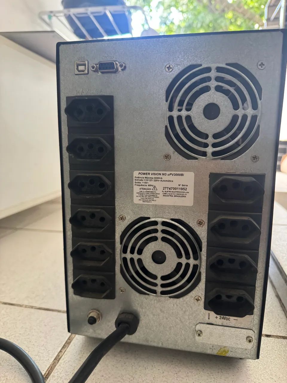 NOBREAK SMS POWER VISION NG uPV3000Bi 3000VA R$ 2.000,00 - Foto 2