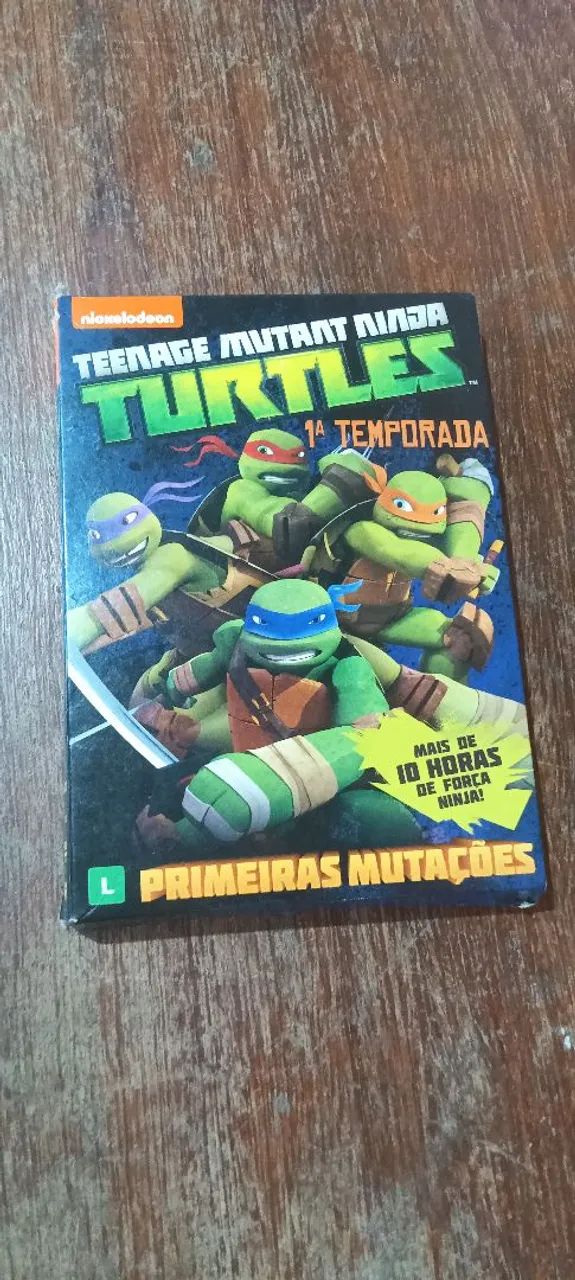 Tartarugas Ninjas 2012 Dvds Temporada 1, 2 e 3