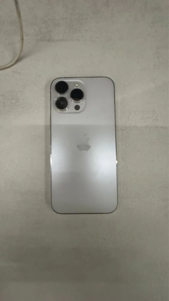 iPhone 14 Pro Max Branco Pérola, Praticamente Novo, Bateria 83% - Foto 5