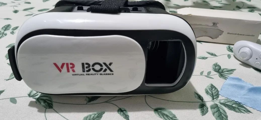 Óculos Realidade Virtual VR Box + Controle Bluetooth - Foto 2