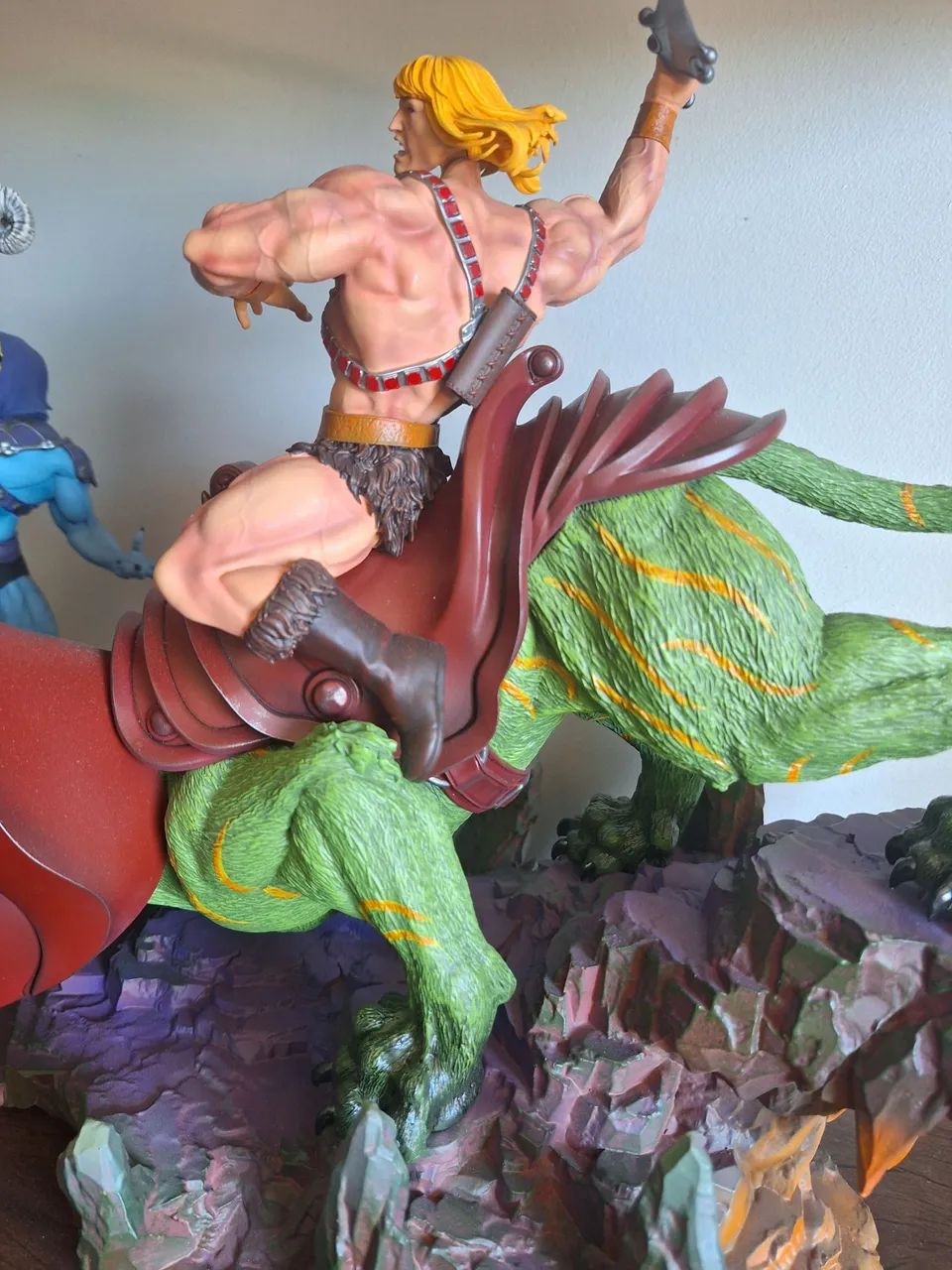 He-man gato guerreiro iron studios - Foto 4