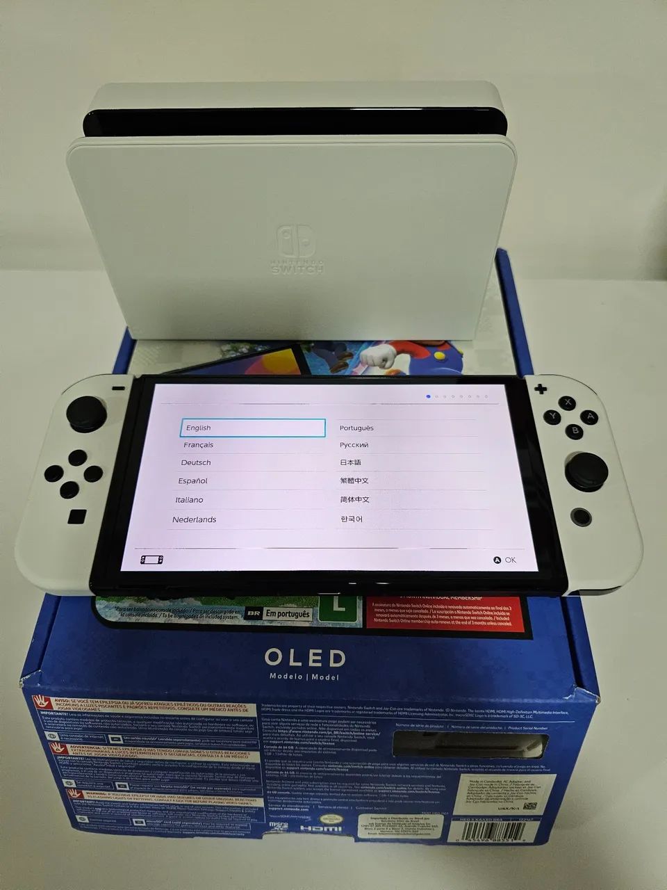 Nintendo Switch OLED. Versão Mario Wonder incluso. - Foto 2