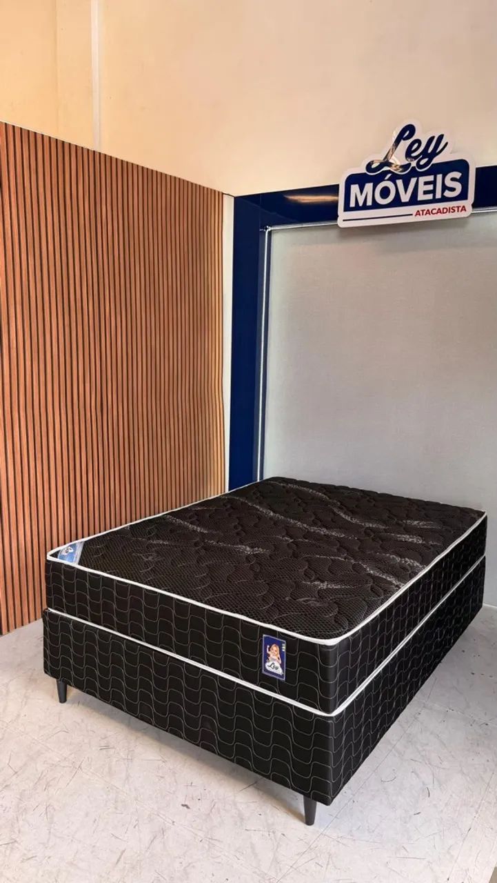 Cama box casal molas ensacadas disponíveis  - Foto 3