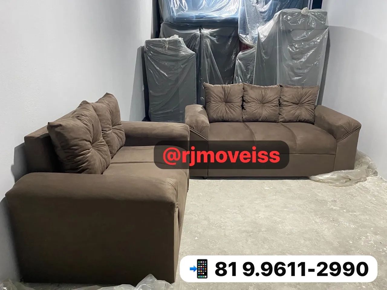 Sofá almofadado disponível pronta entrega  - Foto 3
