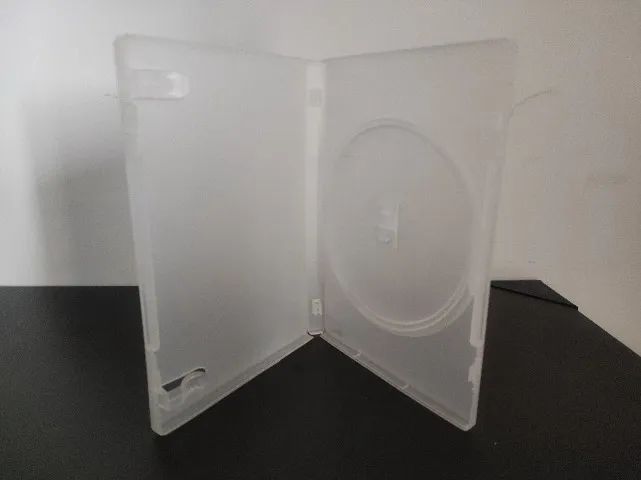 100 box Dvd Amaray original transparente - Foto 3