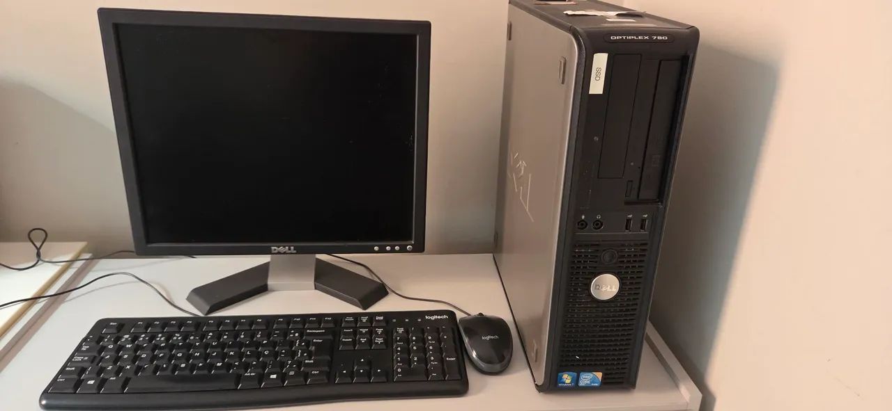 Computador Dell - Completo -Funcionando 