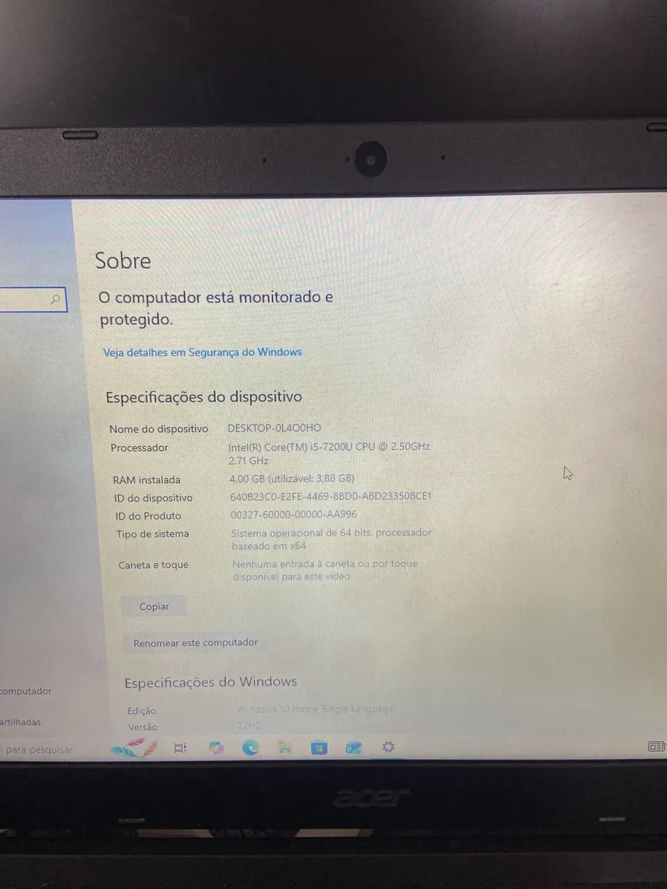 Notebook Acer I5 - Foto 5