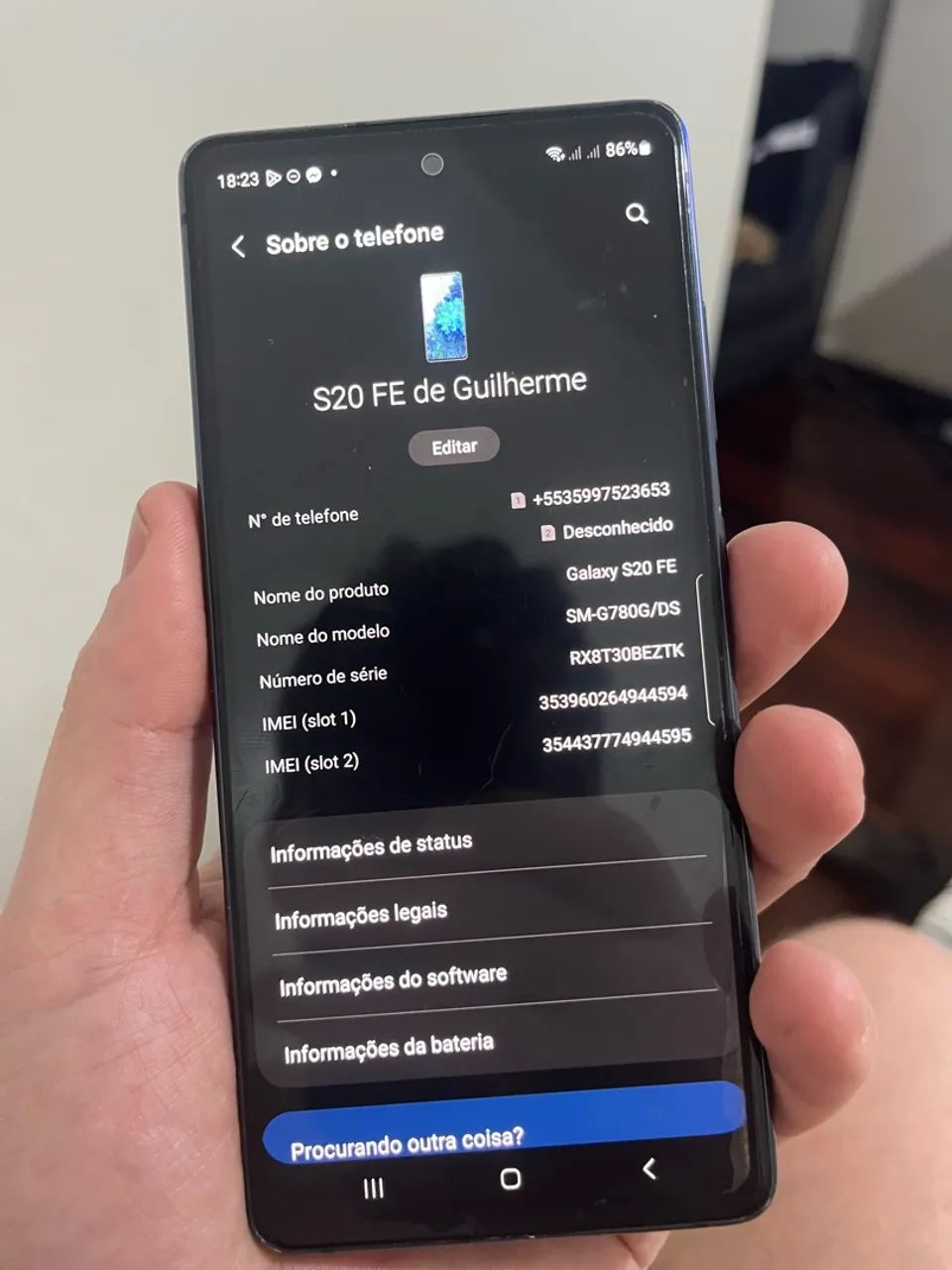 CELULAR S20 FE - Foto 2