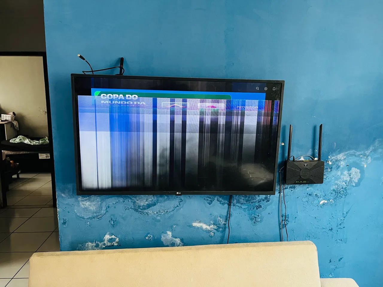 Tv LG smart 43 para retirada de peças  - Foto 4