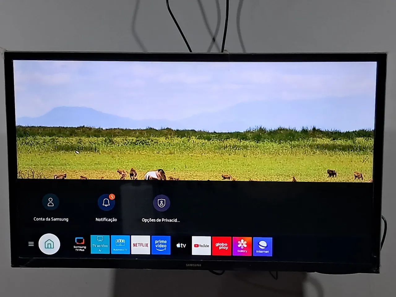 Tv Samsung 32 polegadas praticamente sem uso, tudo funcionando perfeitamente  - Foto 2