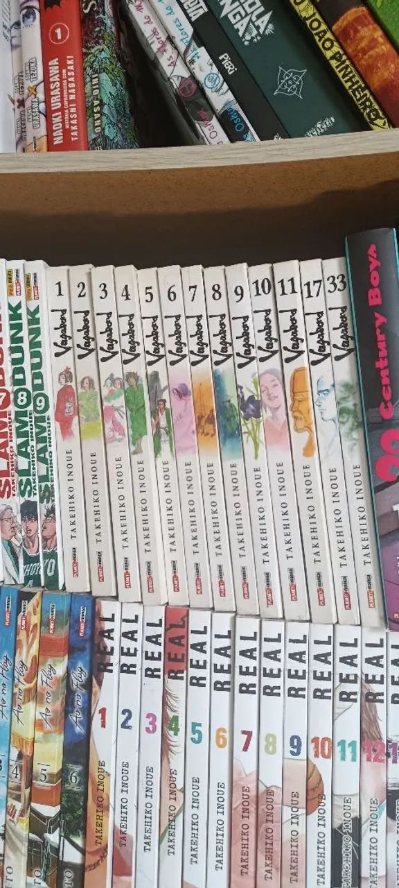 Coleção Vagabond 1-11, 17 e 33
